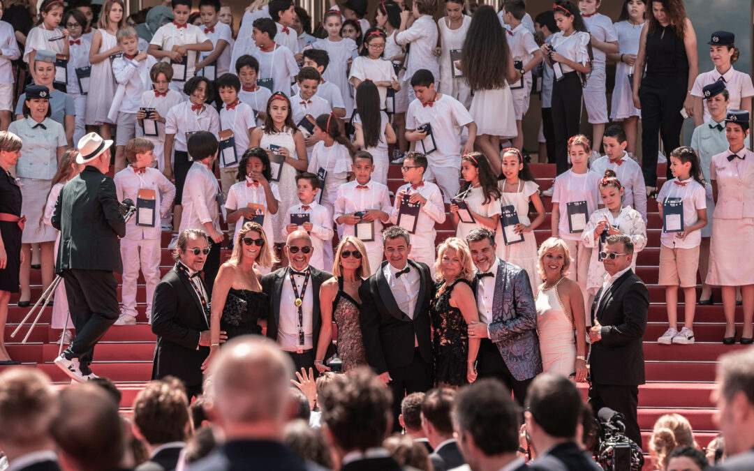 Casting du film Le Petit Nicolas lors du Festival de Cannes 2022