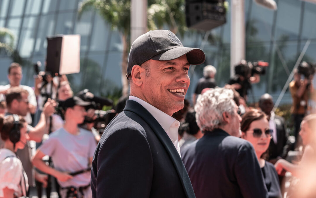Laurent Lafitte lors du Festival de Cannes 2022